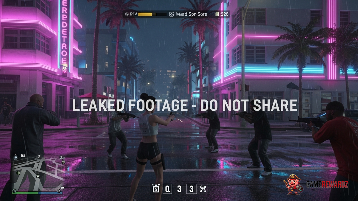 GTA 6: Leaked Gameplay Footage - MUST SEE!